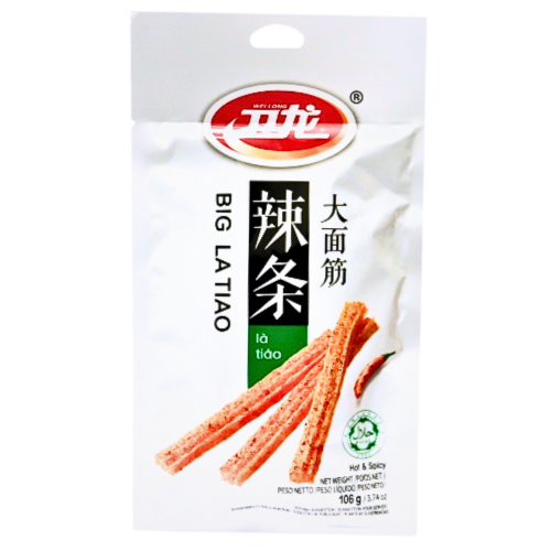 ギャラリービューアに画像を読み込む、WeiLong Hot Spicy Gluten Strips-衛龍大麵筋-香辣味-106g-SNACWL204
