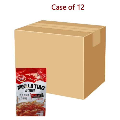 WeiLong Mini La Tiao (Spicy Gluten Strips)-衛龍小麵筋-香辣味-360g-SNACWL221A-12