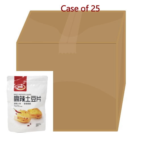 WeiLong Spicy Potato Chips-衛龍麻辣土豆片-200g-SNACWL226-25