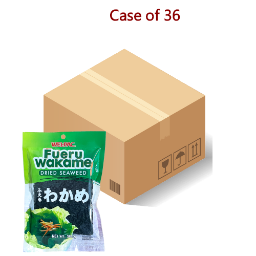 Wel Pac Fueru Wakame (Dried Seaweed)-切絲裙帶菜(乾海苔)-56_7g-JPN307-36