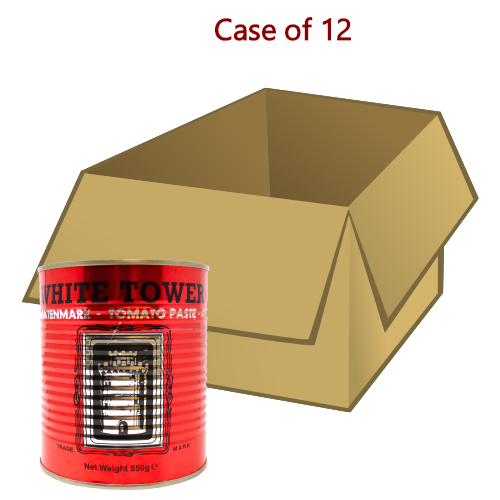 White Tower Tomato Puree - Small-白塔蕃茄膏 - 小-850g-TOM101-12