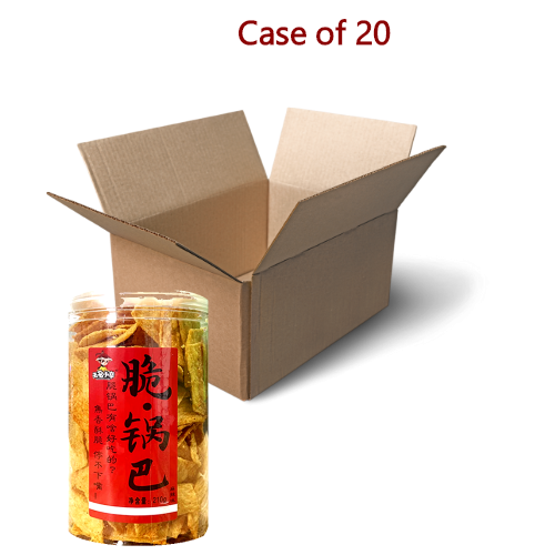 WuMingXiaoZu Rice Crackers - Spicy-無名小卒脆鍋巴-麻辣味-210g-SNACWM102-20