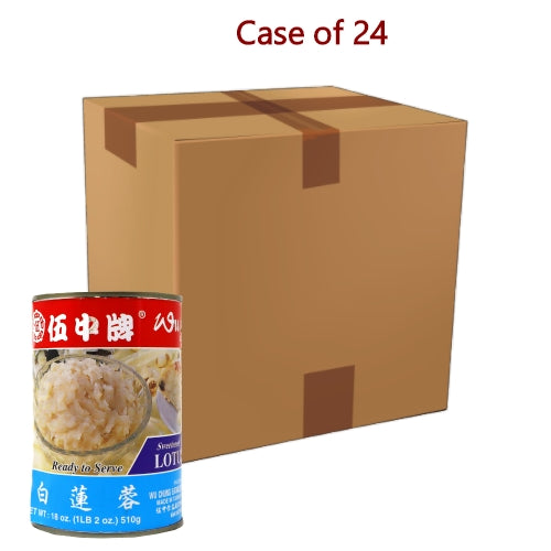 将图像加载到图库查看器中， Wu Chung Sweetened Lotus Seed Paste-伍中白蓮蓉-510g-PASTE608-24
