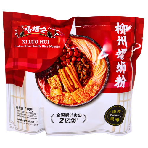 XLH Snails Rice Noodles-嘻螺會-經典原味螺螄粉-310g-INXLH104
