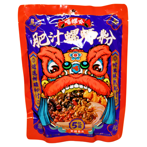 XLH Snails Rice Noodles-嘻螺會肥汁螺螄粉-330g-INXLH101