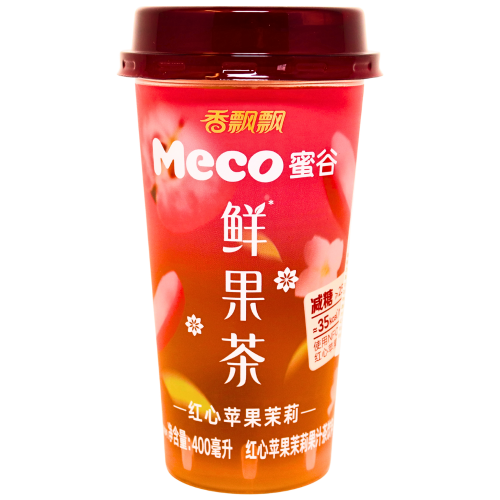 XPP Meco Jasmine Tea - Apricot & Apple-香飄飄蜜谷果汁茶-蘋果茉莉-400ml-DRIXPP208