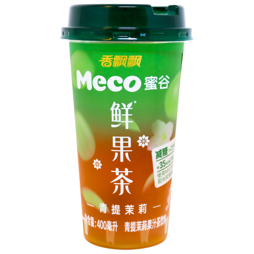 XPP Meco Jasmine Tea - Apricot & Grape-香飄飄蜜谷果汁茶-青提茉莉-400ml-DRIXPP207