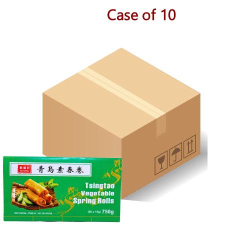 Load image into Gallery viewer, Xideli Tsingtao Spring Rolls-新德利青島素春卷-50_15g-SROLL132-10
