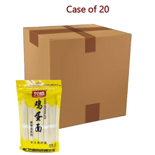 Xing Sheng Egg Noodle-興盛雞蛋麵-600g-DNOOXS104-20