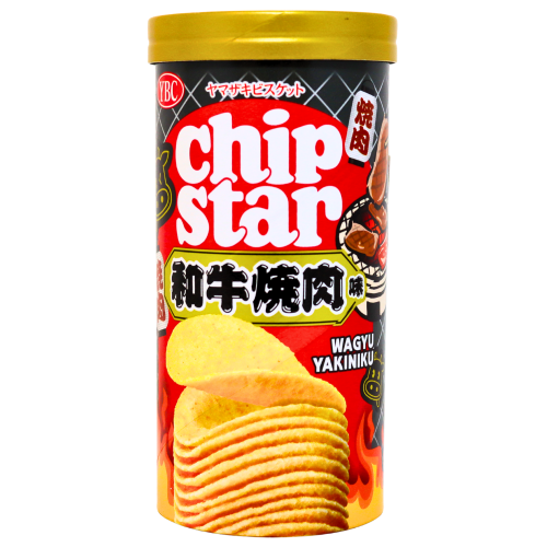 YBC Premium Chips Star Wagyu Yakinuku Flavour-山崎 日式和牛燒肉味薯片-45g-SNACAE109