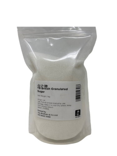 YB British Granulated Sugar-白沙糖-1kg-SUG152