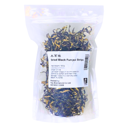 YB Dried Black Fungus Strips-游記木耳絲-100g-FUNG159A