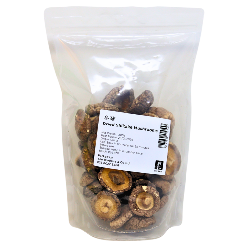 YB Dried Shiitake Mushrooms-游記冬菇-200g-MSH310A