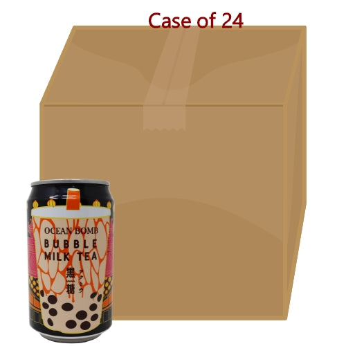 YHB Ocean Bomb Bubble Milk Tea - Brown Sugar-黑糖珍珠奶茶-330ml-DRIYHB202-24