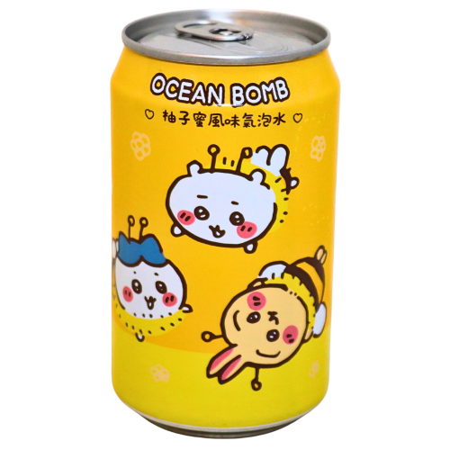YHB Ocean Bomb Chiikawa Sparkling Water - Honey Pomelo-Ocean Bomb Chiikawa 氣泡水(柚子蜜味)-330ml-DRIYHB106