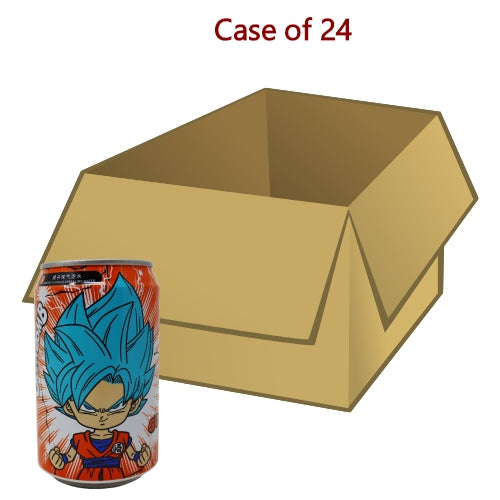 YHB Ocean Bomb Dragon Ball - Orange Sparkling Water (Goku)-海洋深層氣泡水(龍珠-孫悟空) - 橘子風味-330ml-DRIYHB105-24