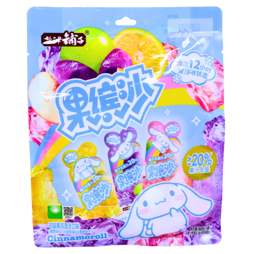 YJPZ Fruit Binsha Sucking Jelly (Mix Flavour)-鹽津舖子果凍（混合口味)-400g-SNACYJPZ303