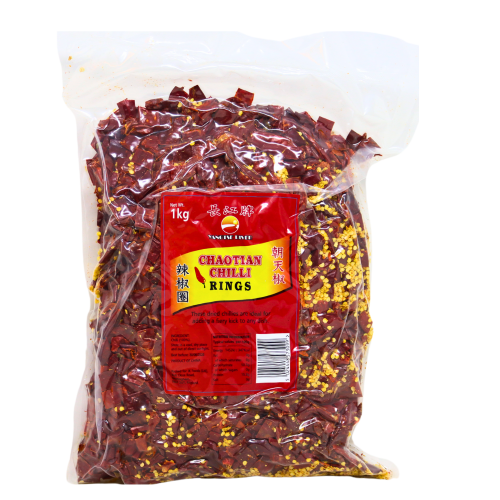 YRB ChaoTian Chilli Rings-長江牌朝天辣椒圈-1kg-SPIYRB102