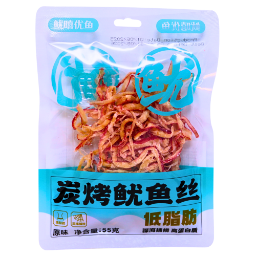 YX Shredded Squid Snack-魷嘻優魚炭烤魷魚絲-55g-SNACYX102