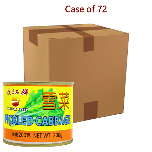 将图像加载到图库查看器中， Yangtse River Pickled Cabbage-長江牌雪菜-200g-PRE455-72
