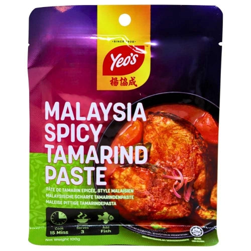 Yeo's M'sian Spicy Tamarind Paste-楊協成亞三魚即煮醬-100g-PASTE598
