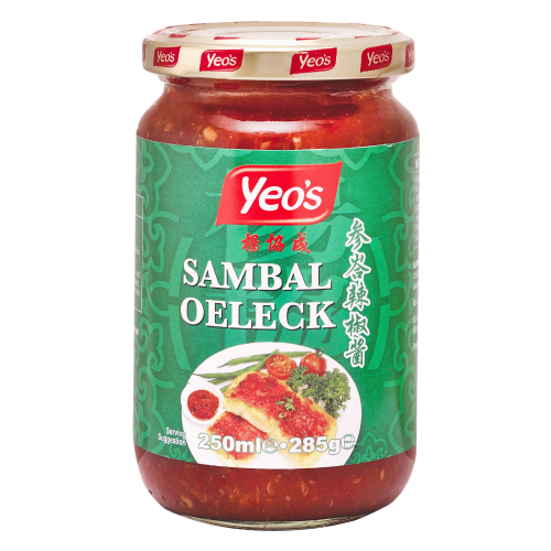 Yeo's Sambal Oeleck-楊協成叁巴辣椒醬-250ml-SAUY108
