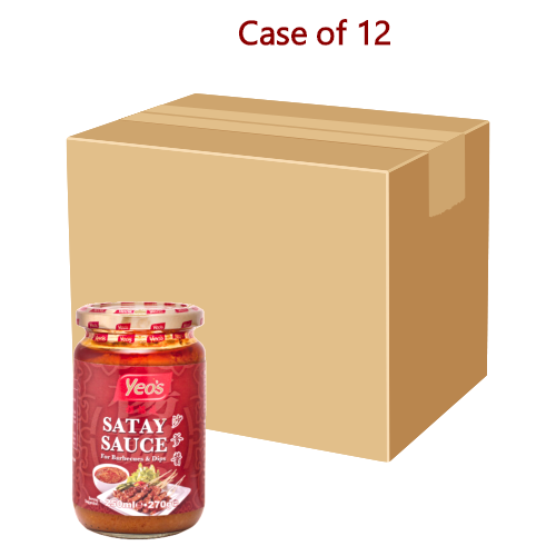 Yeo's Satay Sauce-楊協成沙爹醬-250ml-SAUY102-12