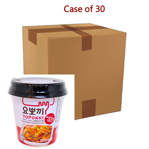 将图像加载到图库查看器中， Young Poong Yopoki Cup - Sweet &amp; Spicy Topokki-韓國杯裝年糕－甜辣味-140g-RCAKE468-30
