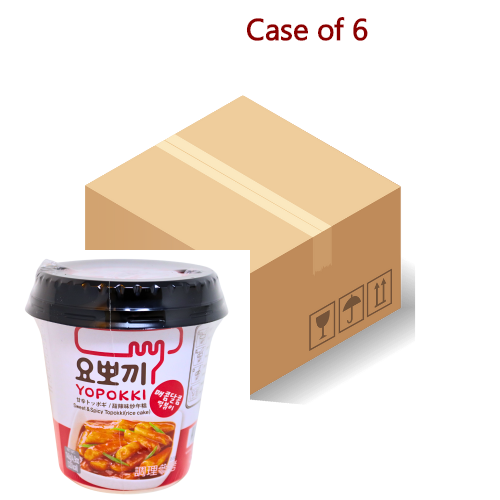 Young Poong Yopoki Cup - Sweet & Spicy Topokki-韓國杯裝年糕－甜辣味-140g-RCAKE468-6