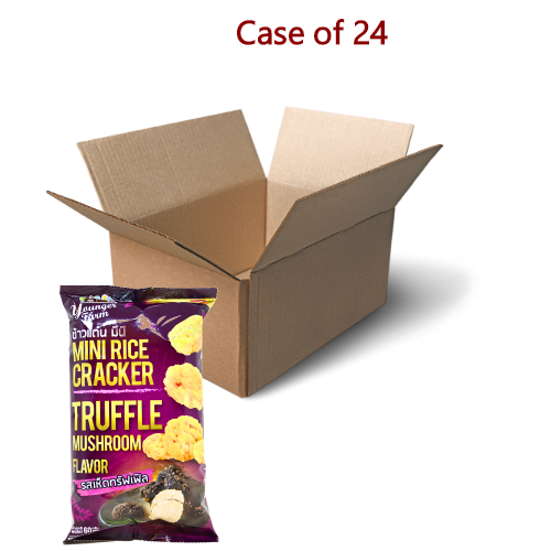 ギャラリービューアに画像を読み込む、Younger Farm Mini Rice Cracker - Truffle Mushroom-泰青農場迷你米餅-松露蘑菇味-60g-SNACYF103-24
