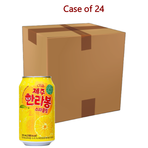 Load image into Gallery viewer, Youss Jeju Hallabong Sparkling Juice-韓國友施柚子味氣泡水飲料-355g-DRIYS102-24
