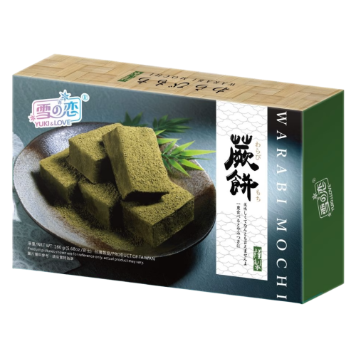 Yuki & Love Warabimochi Matcha Flavour-雪之戀日式手信抹茶味蕨餅-160g-SNACYL201