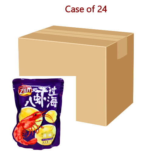 将图像加载到图库查看器中， Zen Zen Jumbo Prawn Crackers-大蝦片-70g-SNACZZ101-24
