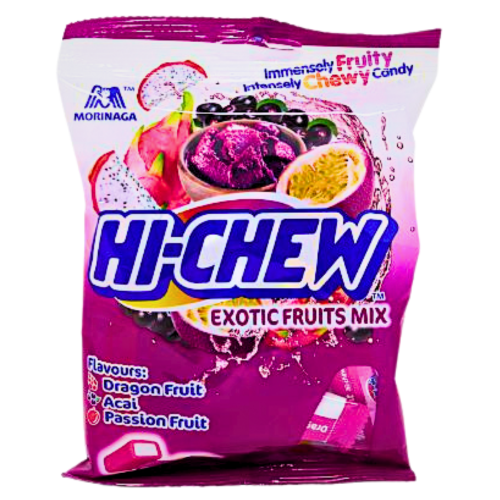 Morinaga Hi-Chew Chewy Candy - Exotic Fruits Mix-森永嗨啾軟糖-特選水果味-CANMO103