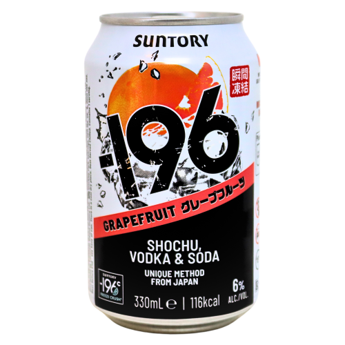 Suntory Minus 196 Grapefruit 6%-三得利 -196oC 檸檬燒酒 6%-SOJU302