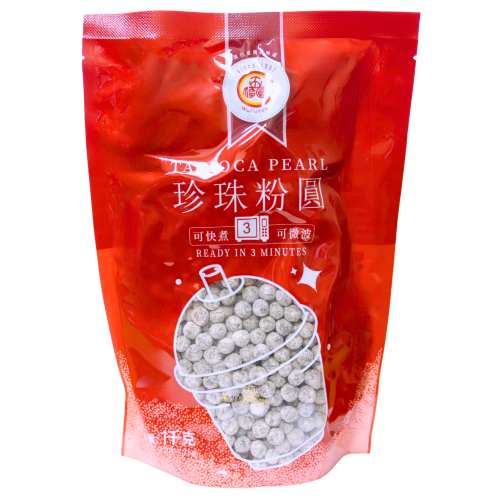 WuFuYuan Tapioca Pearl (Black)-五福圓黑珍珠粉圓-TAP111