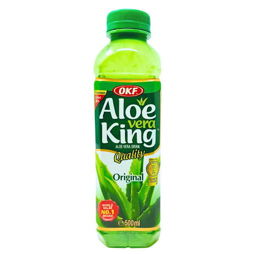 OKF Aloe Vera Drink - Original-蘆薈王庫拉索蘆薈汁-原味含果粒-DRIOKF101