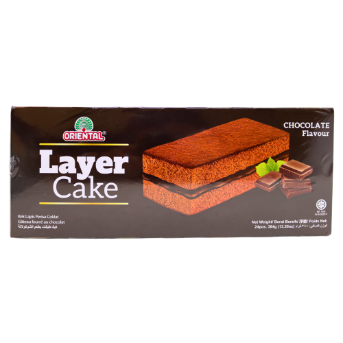 Oriental Brand Layer Cake Chocolate Flavour-巧克力奶油蛋糕-SNACOB104