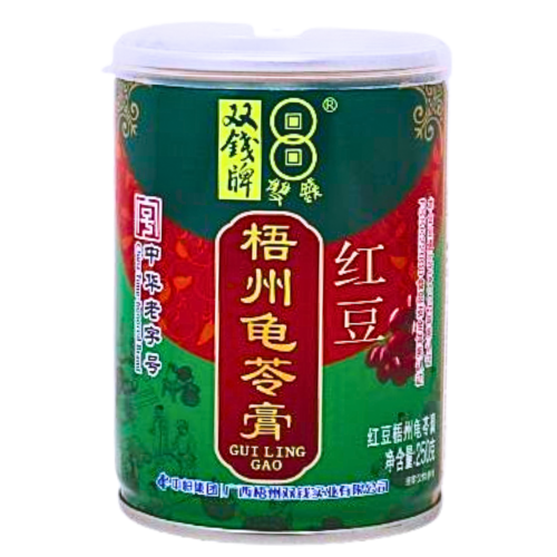 Double Coins Guilinggao - Red Bean-雙錢牌龜苓膏（紅豆）-DES102