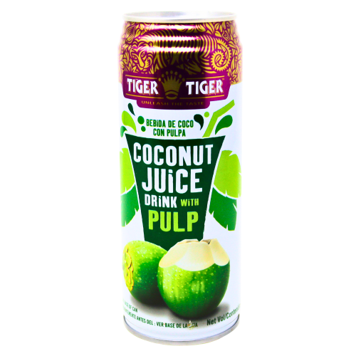 Tiger Tiger Coconut Juice with Pulp 520ml-泰國椰子水-DRITT201