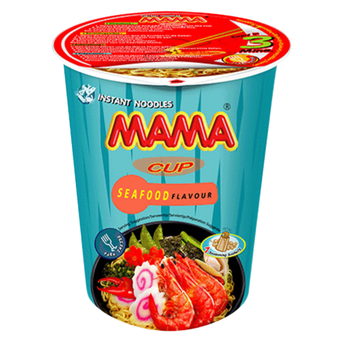 Mama Cup Noodle - Seafood-媽媽即食杯麵 - 海鮮味-INMM412