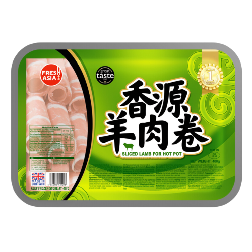 Fresh Asia Sliced Lamb-香源羊肉卷-FMEATFA103