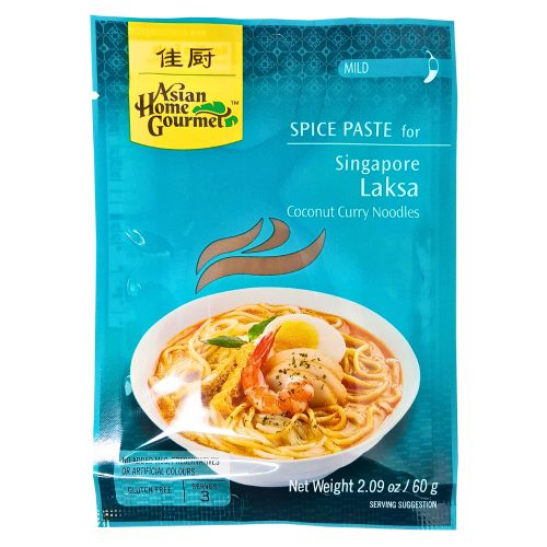 Asian Home Gourmet Singapore Laksa Curry Noodles-佳廚新加坡咖喱叻沙麵調料-AHG05