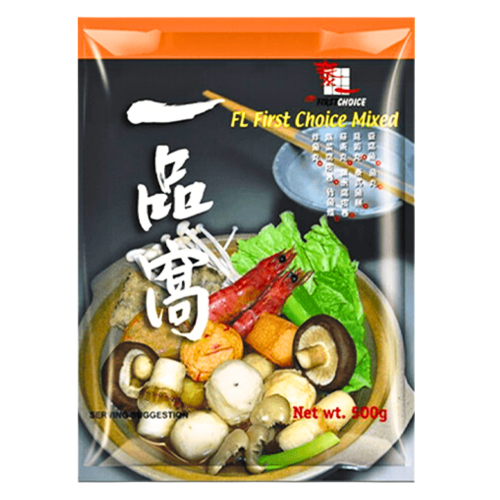 First Choice Mixed (Fish Balls/Cakes)-泰一一品窩-FBALLFC107