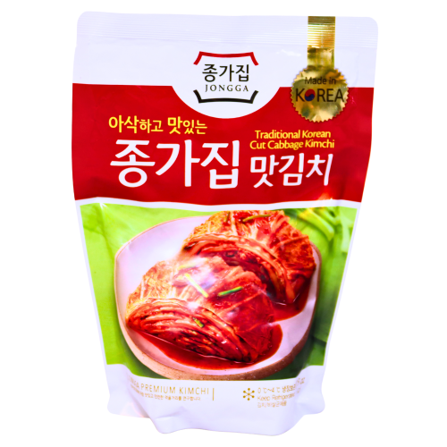 Chongga Mat Kimchi (Cut Cabbage Kimchi)-500g-宗家韓國大白菜泡菜-KOR101
