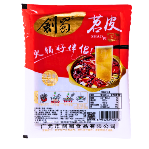 JS Sweet Potato Noodles - Wide-劍蜀火鍋苕皮-DNOOJS101