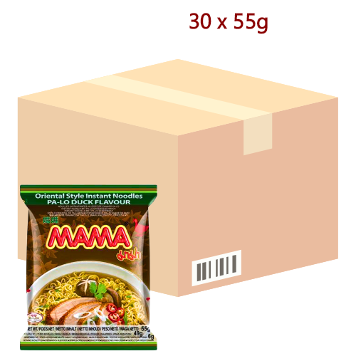 Mama Noodle - Pa-Lo Duck - 30 x 55g-媽媽滷鴨湯麵-INMM106