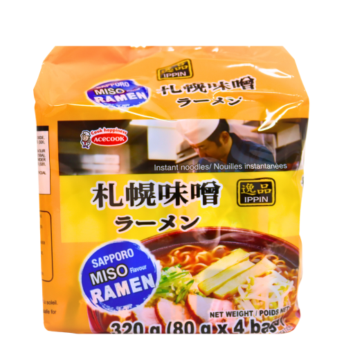 Acecook Ippin Ramen - Miso-博多味噌風味拉麵-INAC403