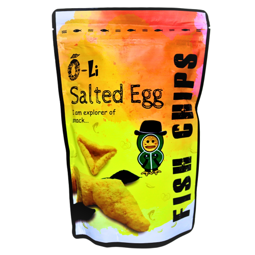 O-LI Salted Egg Fish Chips-O-LI 咸蛋黄香脆鱼酥-SNACOLI102