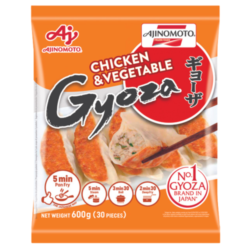 Ajinomoto Chicken & Vegetable Gyoza (30pcs)-日式雞肉蔬菜餃-DUMAJI101